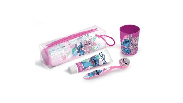 Disney Classics Stitch Set Dental Pastă Dinți + Periuță+ Pahar