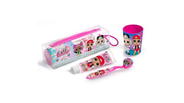LoL Set Dental Pastă de Dinți + Periuță+ Pahar