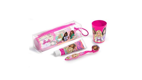 Barbie Dental Set Pastă Dinți + Periuță+ Pahar