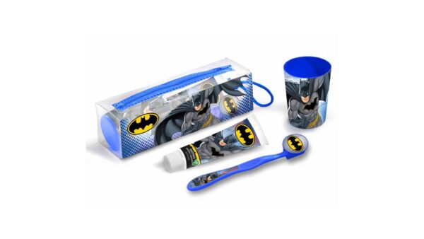 Batman Set Dental Pastă Dinți + Periuță+ Pahar