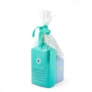Pachet PROMO Gel de Duș Oasis 1L + Gel intim Energy Man + GRATUIT Gel intim Cotton Flower