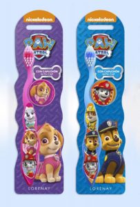 Paw Patrol periuță de dinți cu capac