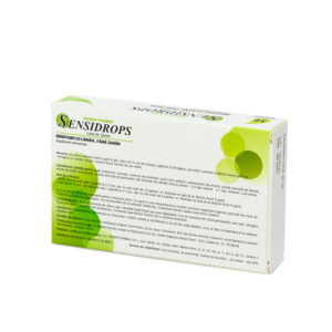 Cu aromă de lămâie fără zahăr, 36 pastile, Sensidrops