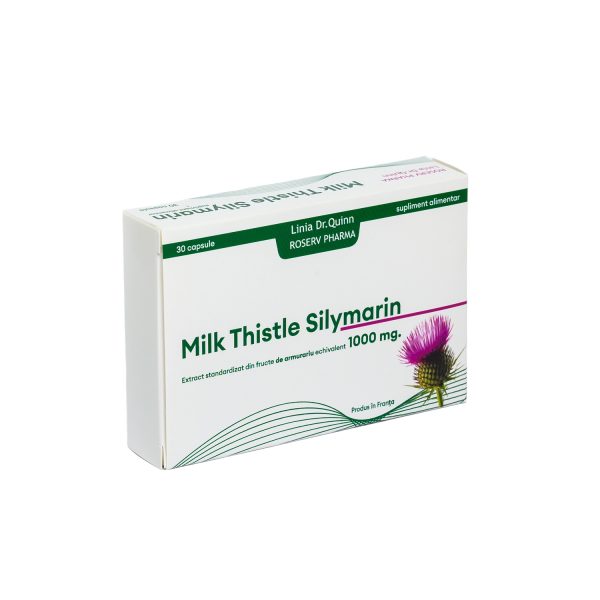 Silymarin Milk Thistle 1000mg, 30 capsule