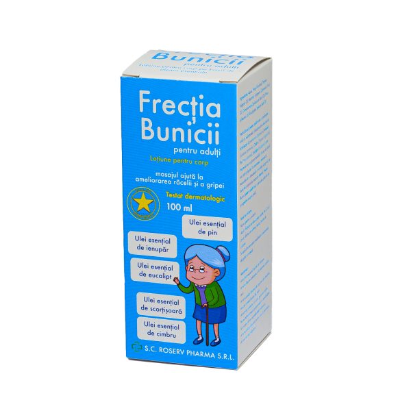 Lotiune pentru corp Frectia Bunicii, 100 ml