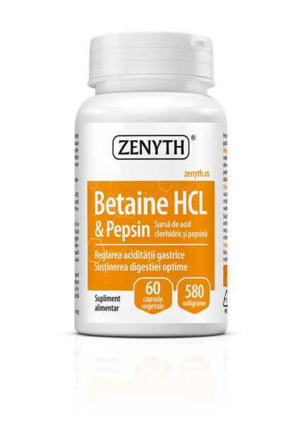 Betaină HCL și Pepsină, Zenyth
