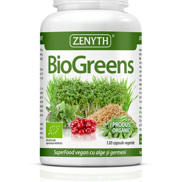 BioGreens, 120 capsule, Zenyth