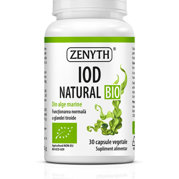 Iod natural BIO, 30 capsule, Zenyth