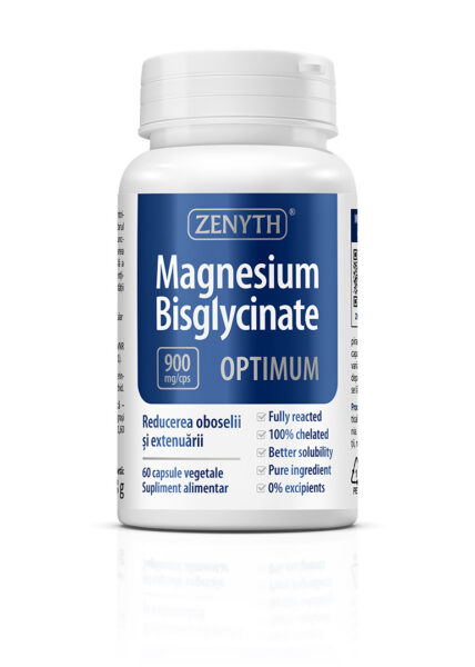 Magneziu Bisglycinat Optimum 900 mg