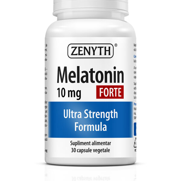 Melatonină Forte 10 mg, 30 capsule