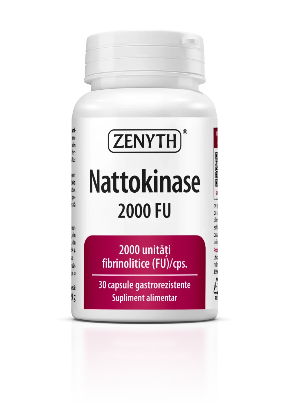 Nattokinază 2000 FU, 30 capsule, Zenyth