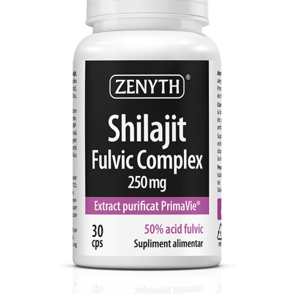 Shilajit Fulvic Complex 250 mg, 30 capsule, Zenyth