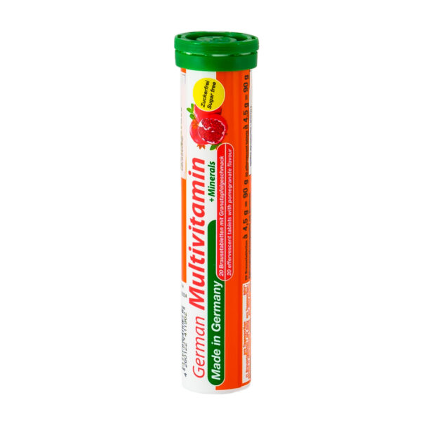 Multivitamine German Minerale Efervescente, 20 tablete