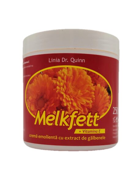 Melkfett Cremă Emolientă cu Extract de Gălbenele și Vitamina E