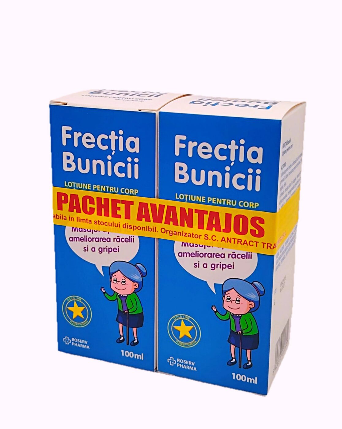 Pachet Avantajos Frecția Bunicii