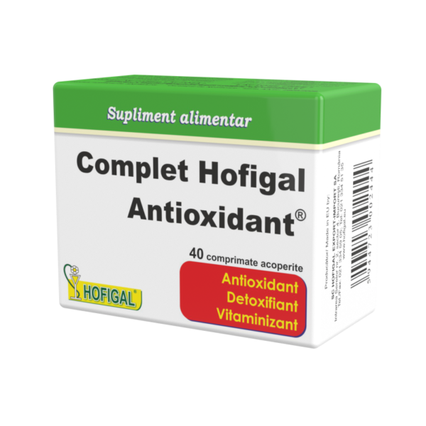 Complet Antioxidant 40 comprimate,Hofigal