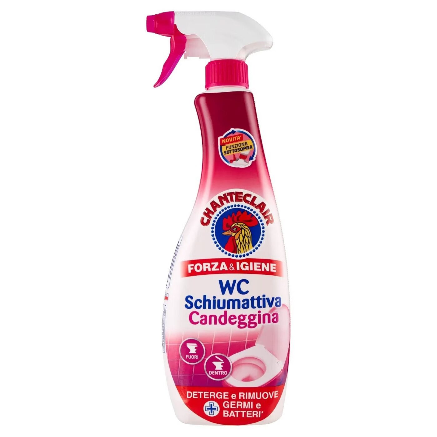 Spumă Activă cu Clor Pentru WC Chanteclair, 625 ml, Chanteclair