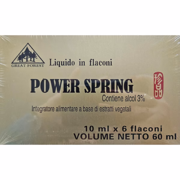 Power Spring 6 fiole sustinerea potentei masculine * 10 ml