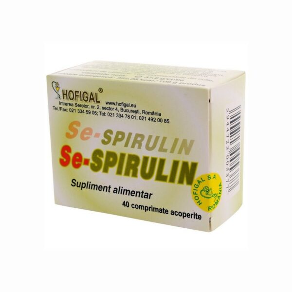 Se-spirulin, 40cpr , Hofigal
