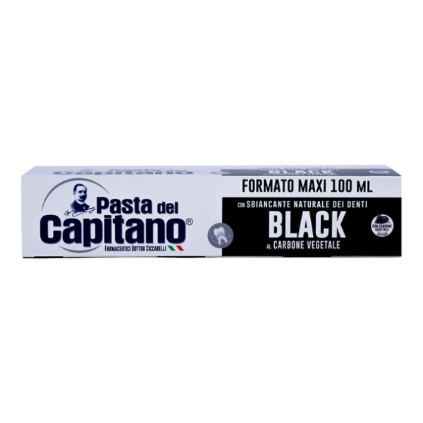 Pasta de Dinti del Capitano pentru Albire cu Carbune Activ *100 ml