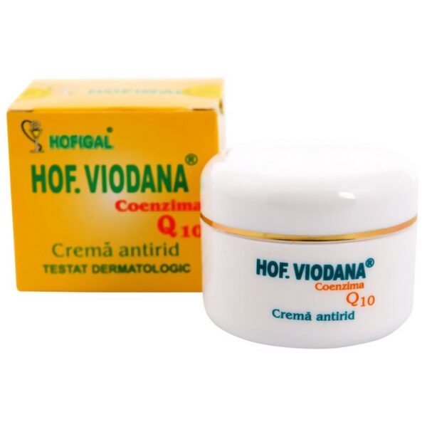 Cremă antirid Hof. Viodana cu coenzima Q10, Hofigal
