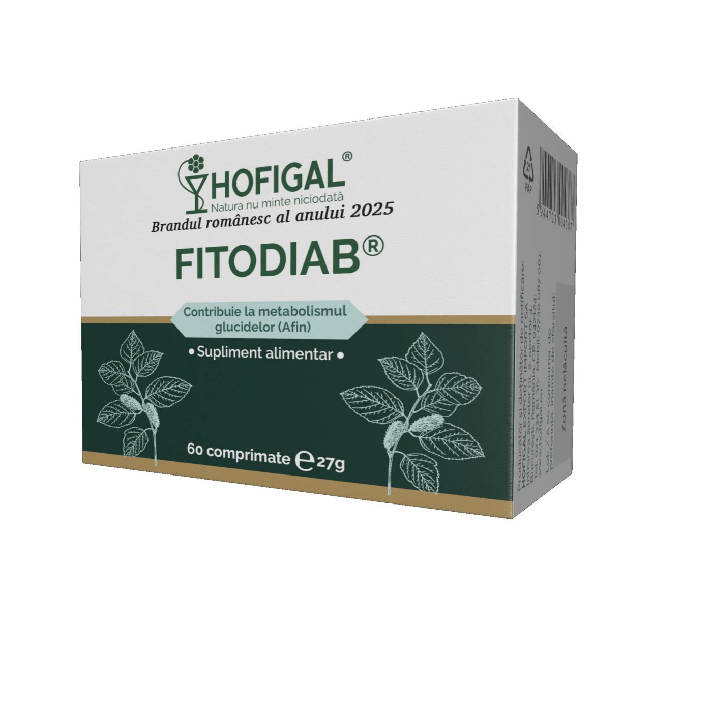 Fitodiab, 60 comprimate, Hofigal