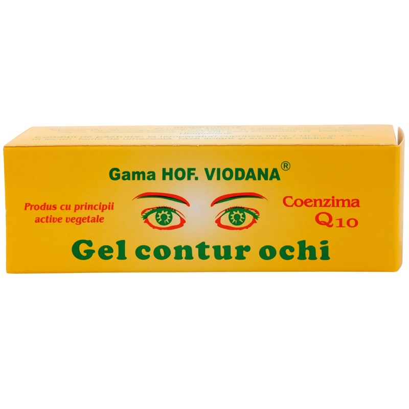 Gel contur ochi cu coenzima Q10 Hof. Viodana, 30 ml, Hofigal