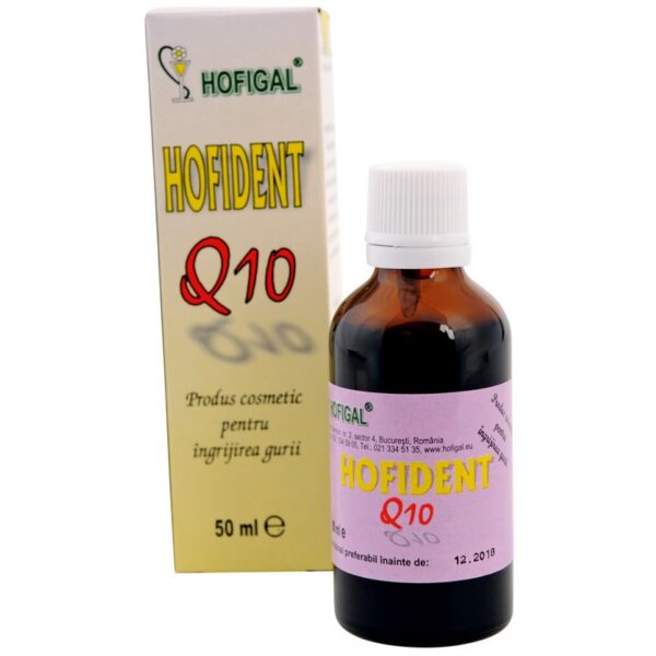 Hofident Q10, soluție pentru îngrijirea gurii, Hofigal