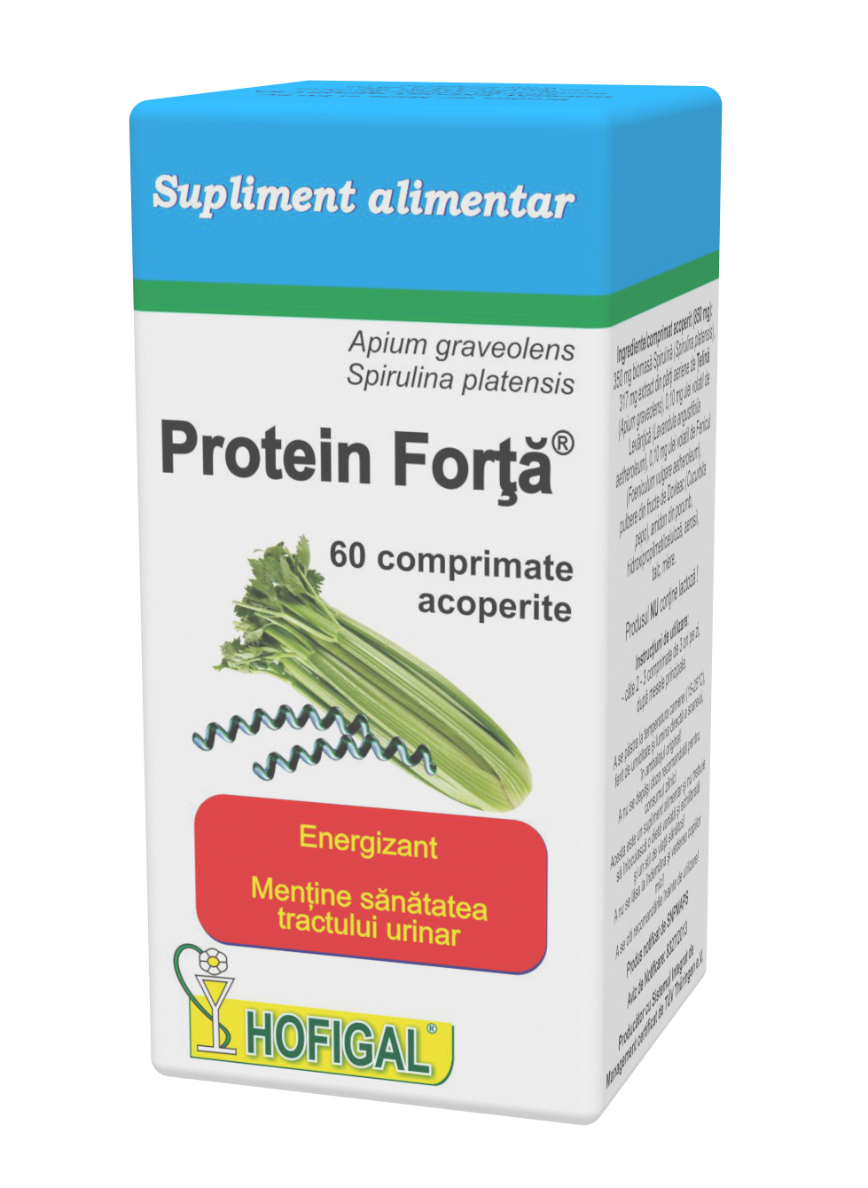 Protein Forță, 60 comprimate acoperite, Hofigal