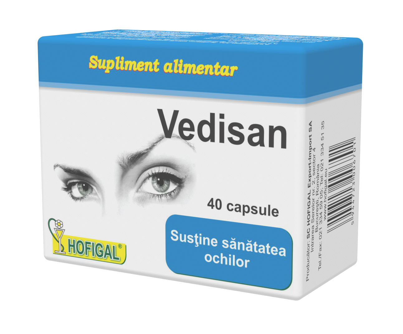 Vedisan, 40 capsule, Hofigal